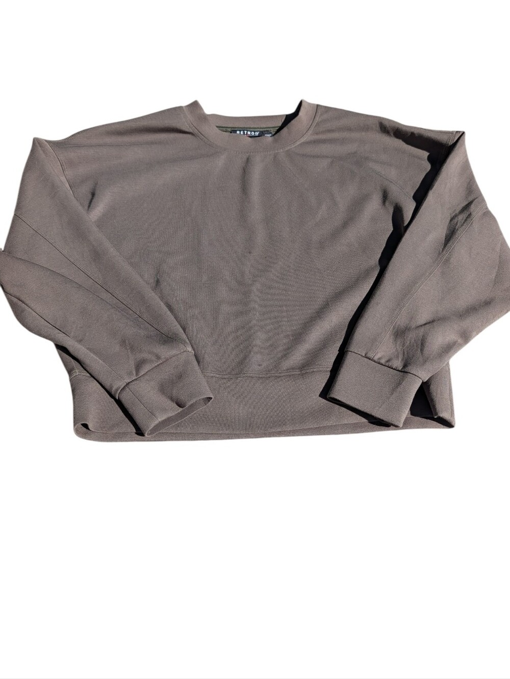 Retrod Women's Brown Long Sleeve Top Size Medium Made in Canada